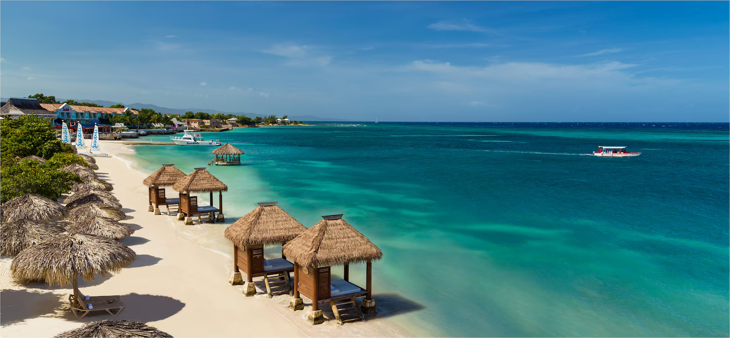 sandals montego bay overwater bungalows